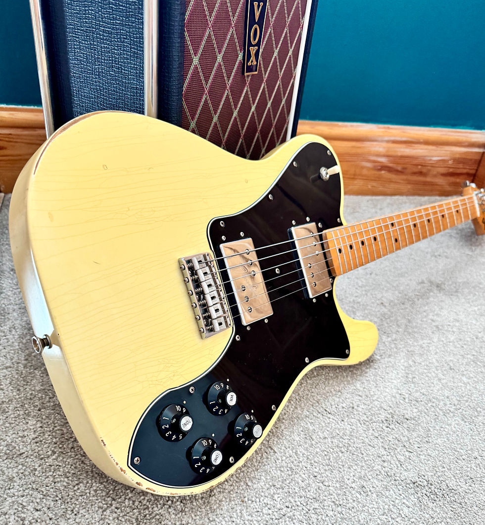Thumbnail: Fender Ltd Edition Road Worn '70s Telecaster Deluxe with Nitrocellulose finish