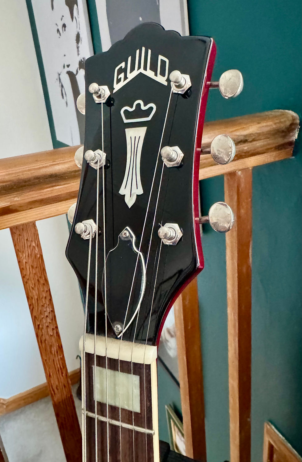 Thumbnail: 2015 Guild S-100 Cherry Finish Electric Guitar
