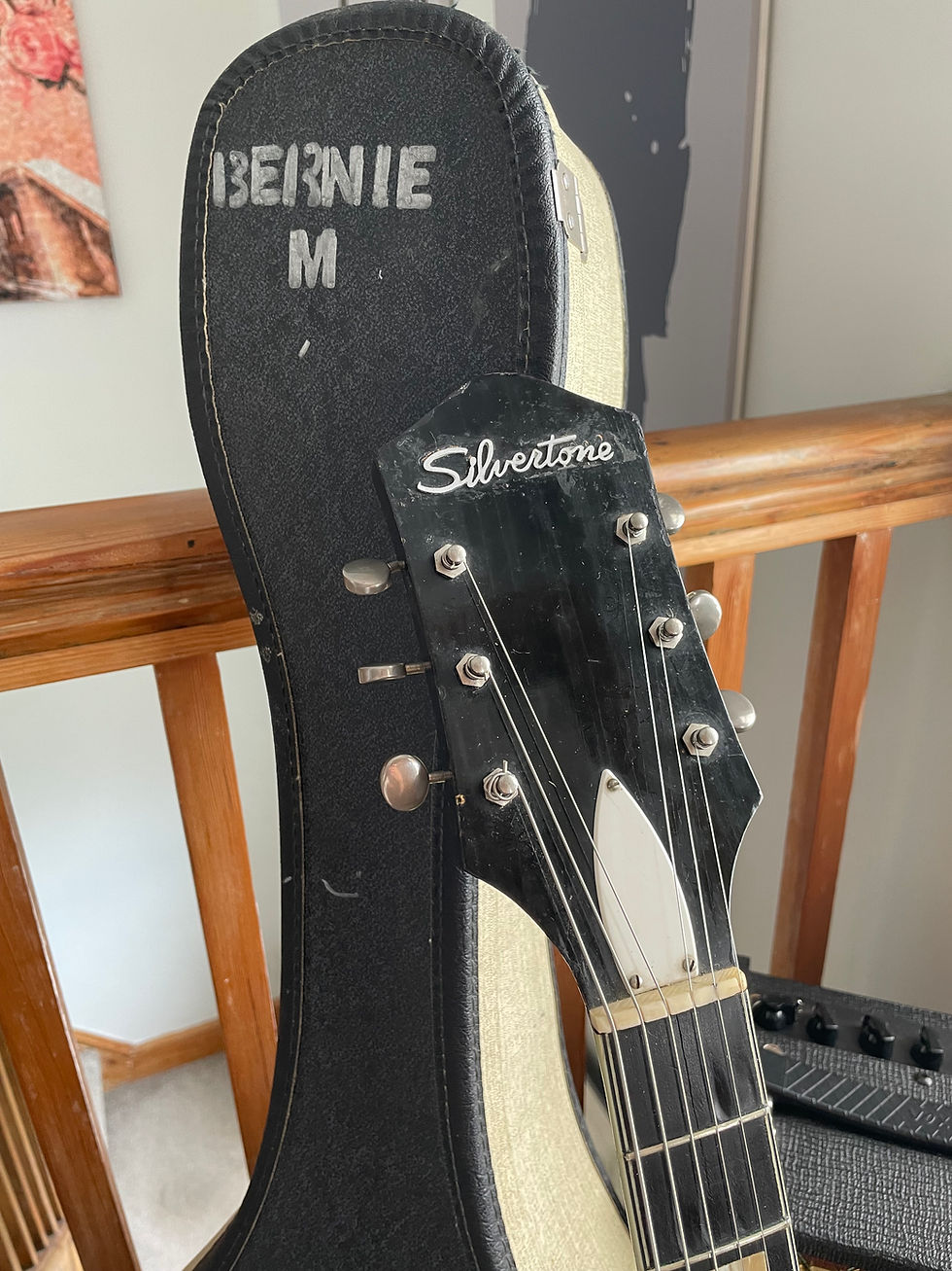 Thumbnail: 1962 Silvertone 1446 'Chris Isaak' Guitar. Previously owned by Bernie Marsden