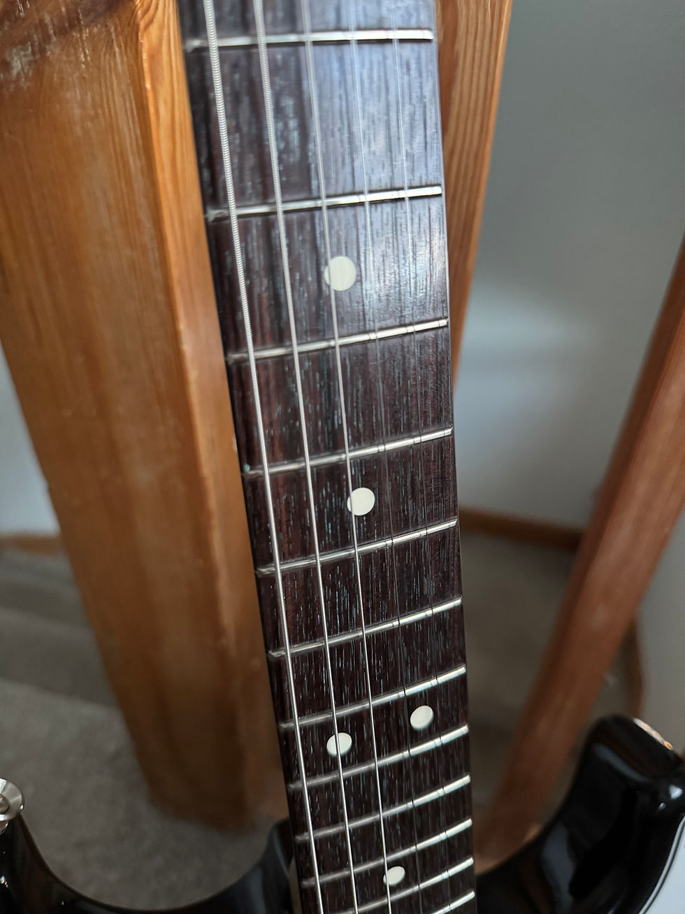 Thumbnail: 1982 Fender Dan Smith Stratocaster guitar, made in USA Fullerton factory 