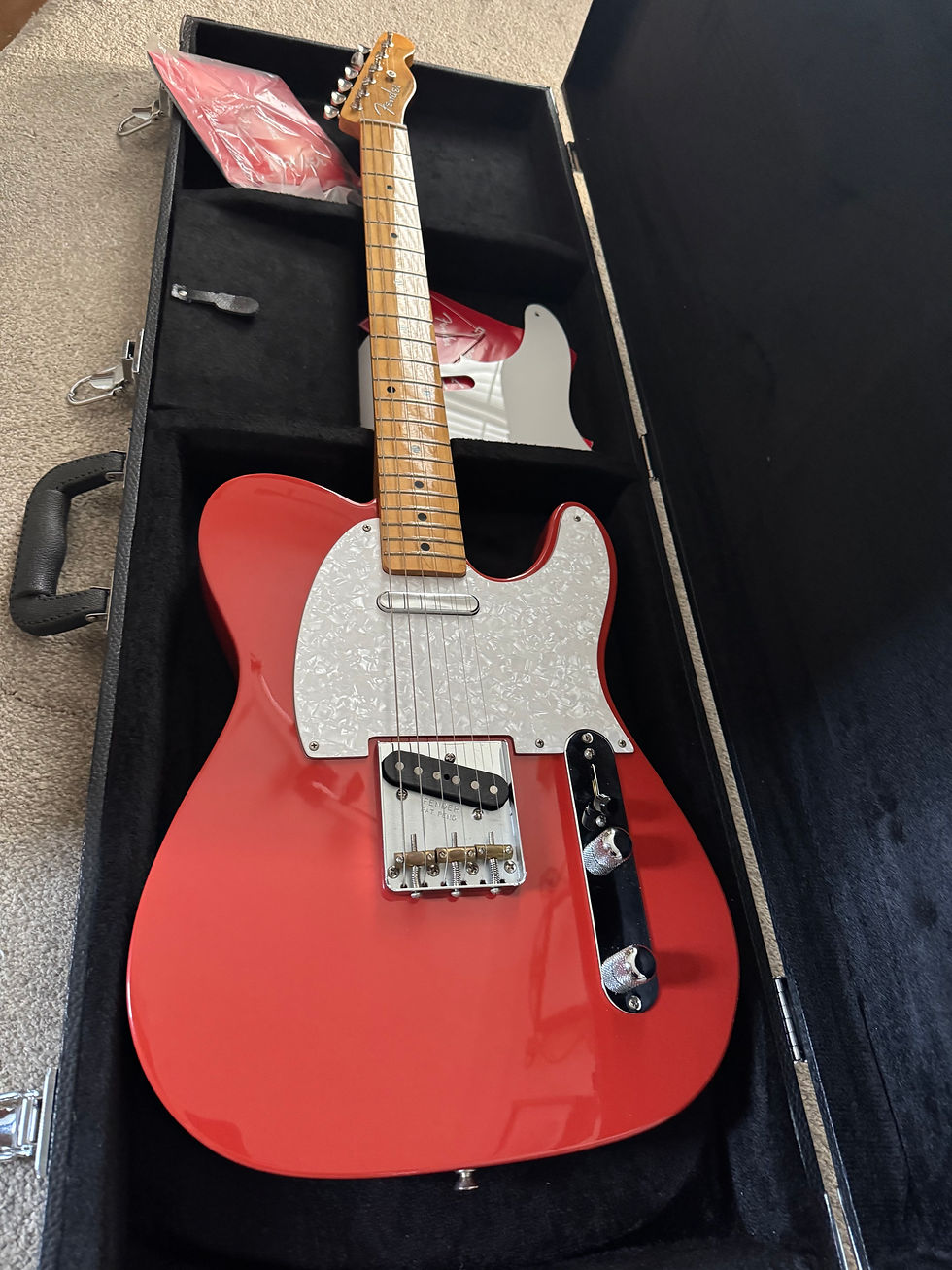 Thumbnail: 2019 Fender  Vintera 50's Telecaster Red