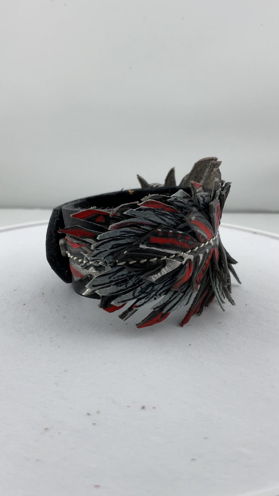 Thumbnail: Stunning Thunderbird Feather Bracelet