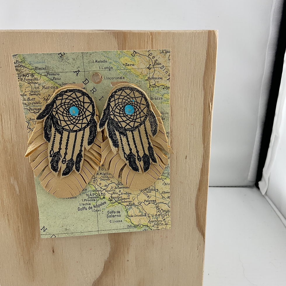 Windcatcher Feather Earrings