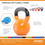 Thumbnail: Premium Kettlebell  Prime 40 lb.  - Light Blue