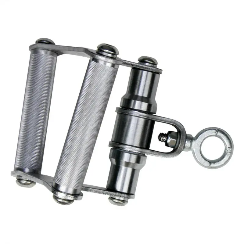 Thumbnail: American Barbell Solid Steel Seated Row Chinning Handle Cable Attachment
