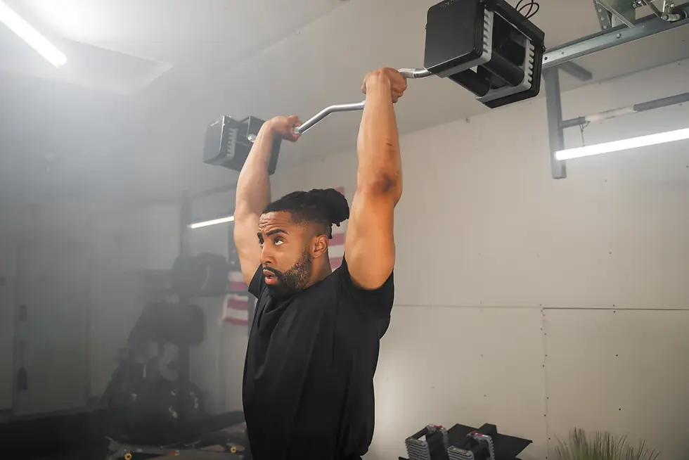 Thumbnail: PowerBlock Elite USA EZ Curl Bar