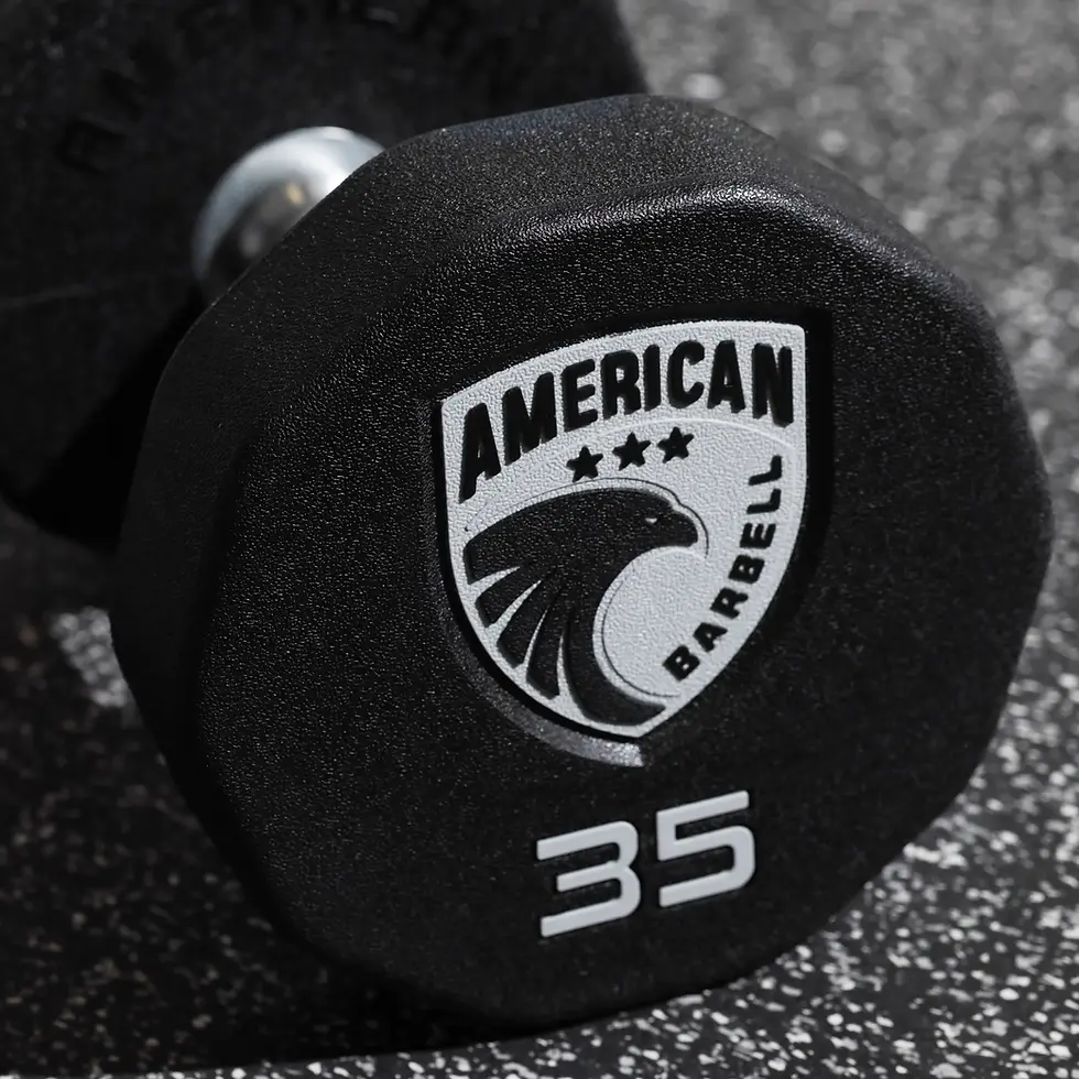 Thumbnail: American Barbell 10-Sided Urethane Dumbbells