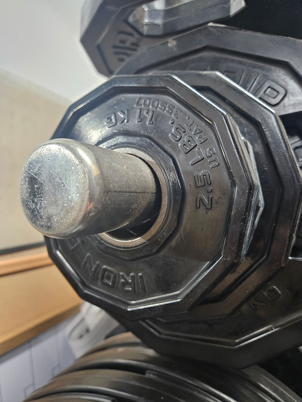 Thumbnail: Iron Grip V1 Olympic Weight Plates - Sold Individually (Pre-Owned)