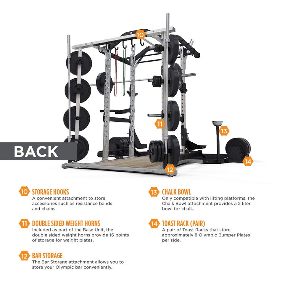 Thumbnail: Sierra Power Rack ( 8 ft )