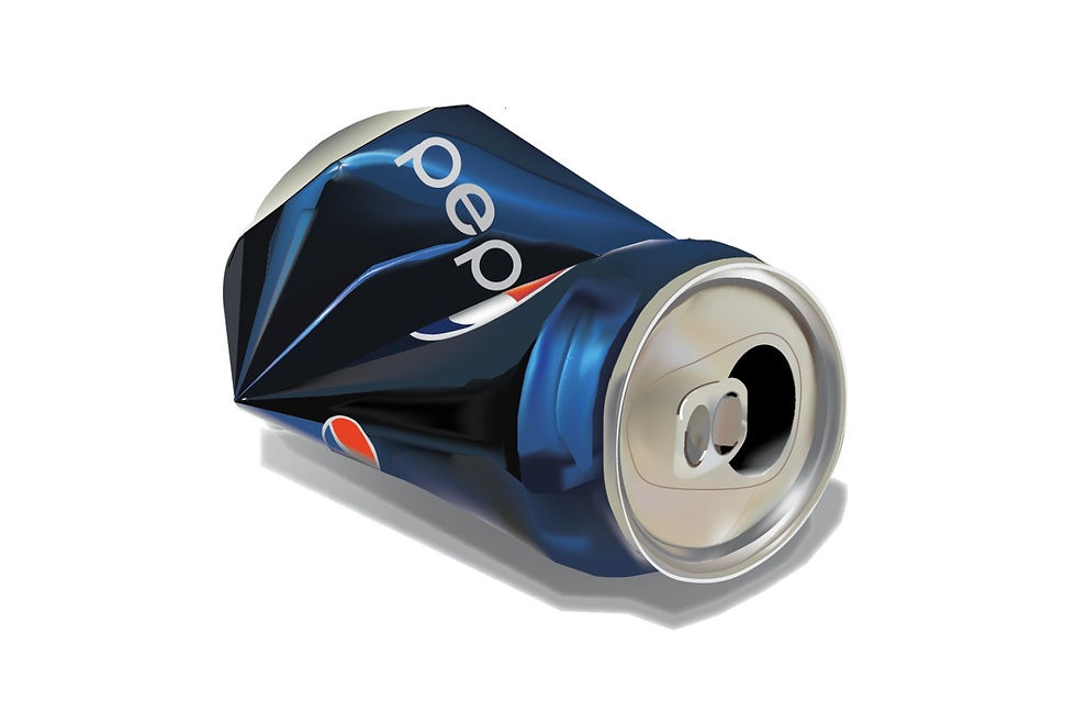 Pepsi Can - Adobe Illustrator