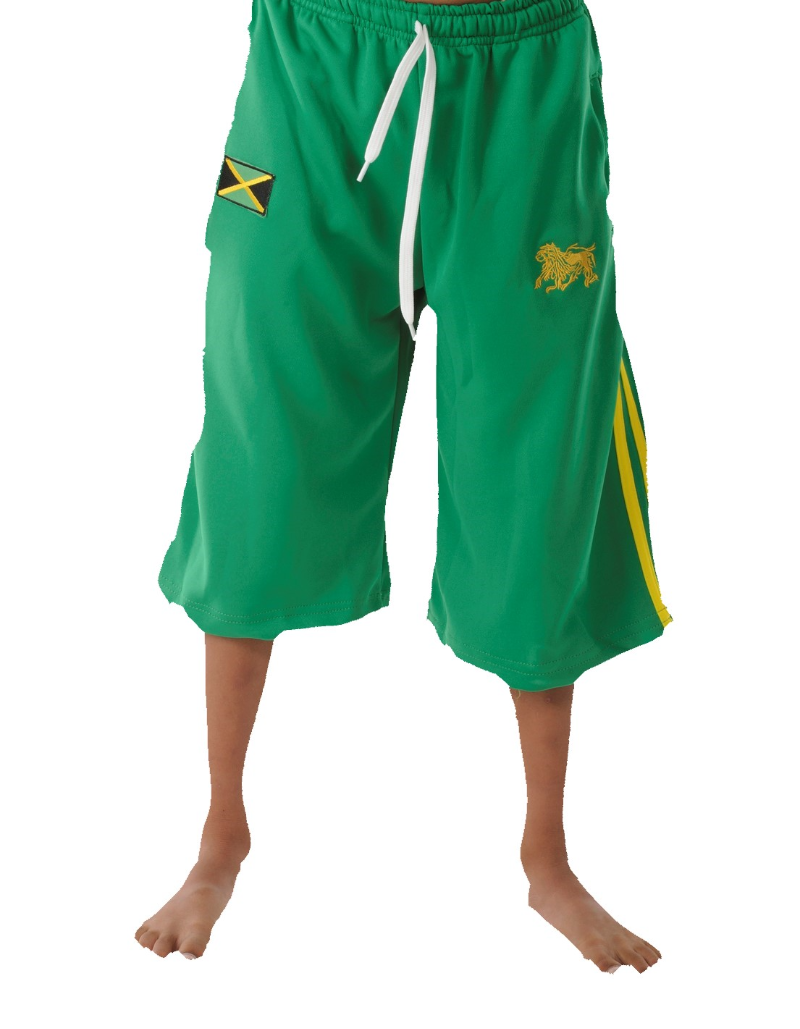 Children's Green Jamaica shorts