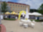 Outdoor corporate event