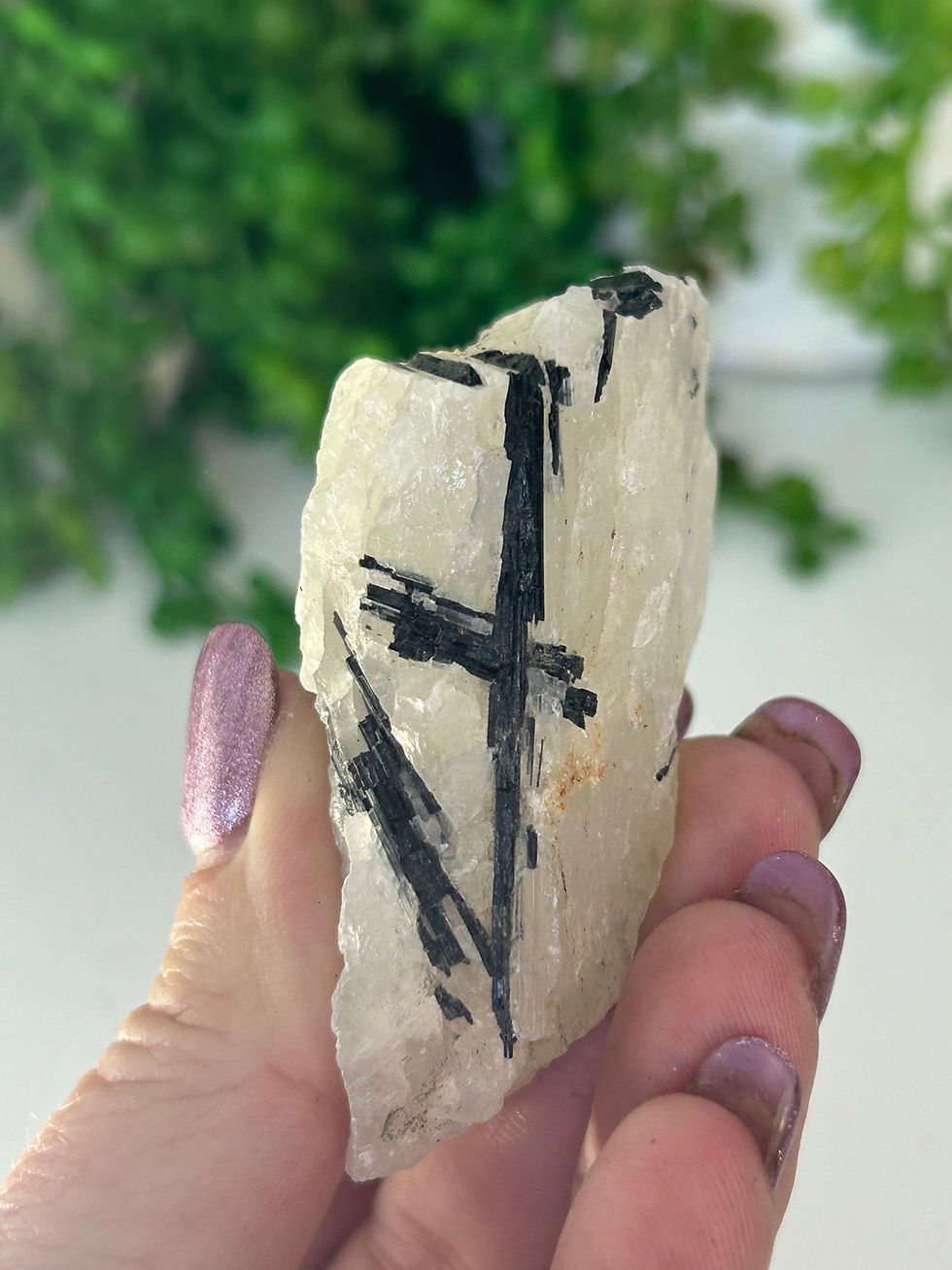 Thumbnail: Raw Black Tourmaline in Quartz