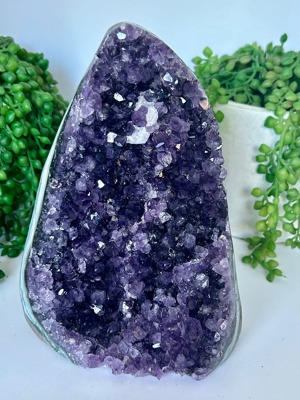 Thumbnail: Buy Brazilian amethyst geode - Crystal D'Lites online store
