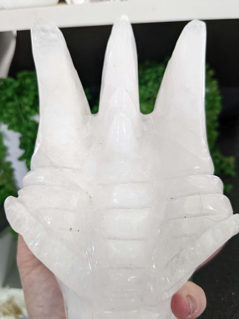 Thumbnail: Clear Quartz Dragon Head