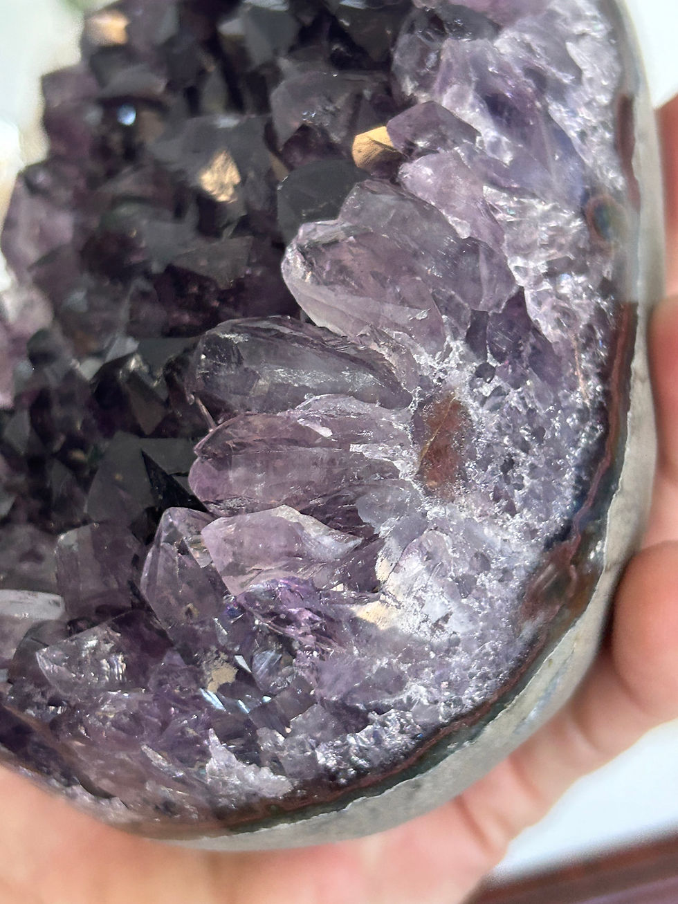 Thumbnail: Brazilian Amethyst Geode Egg