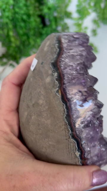 Thumbnail: Brazilian Amethyst Geode Egg