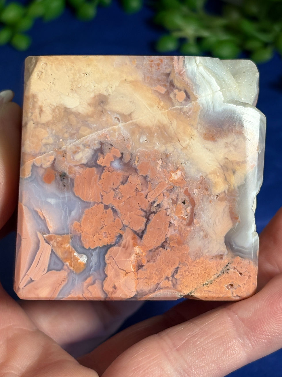 Thumbnail: Pink Petal Agate Infinity Cube