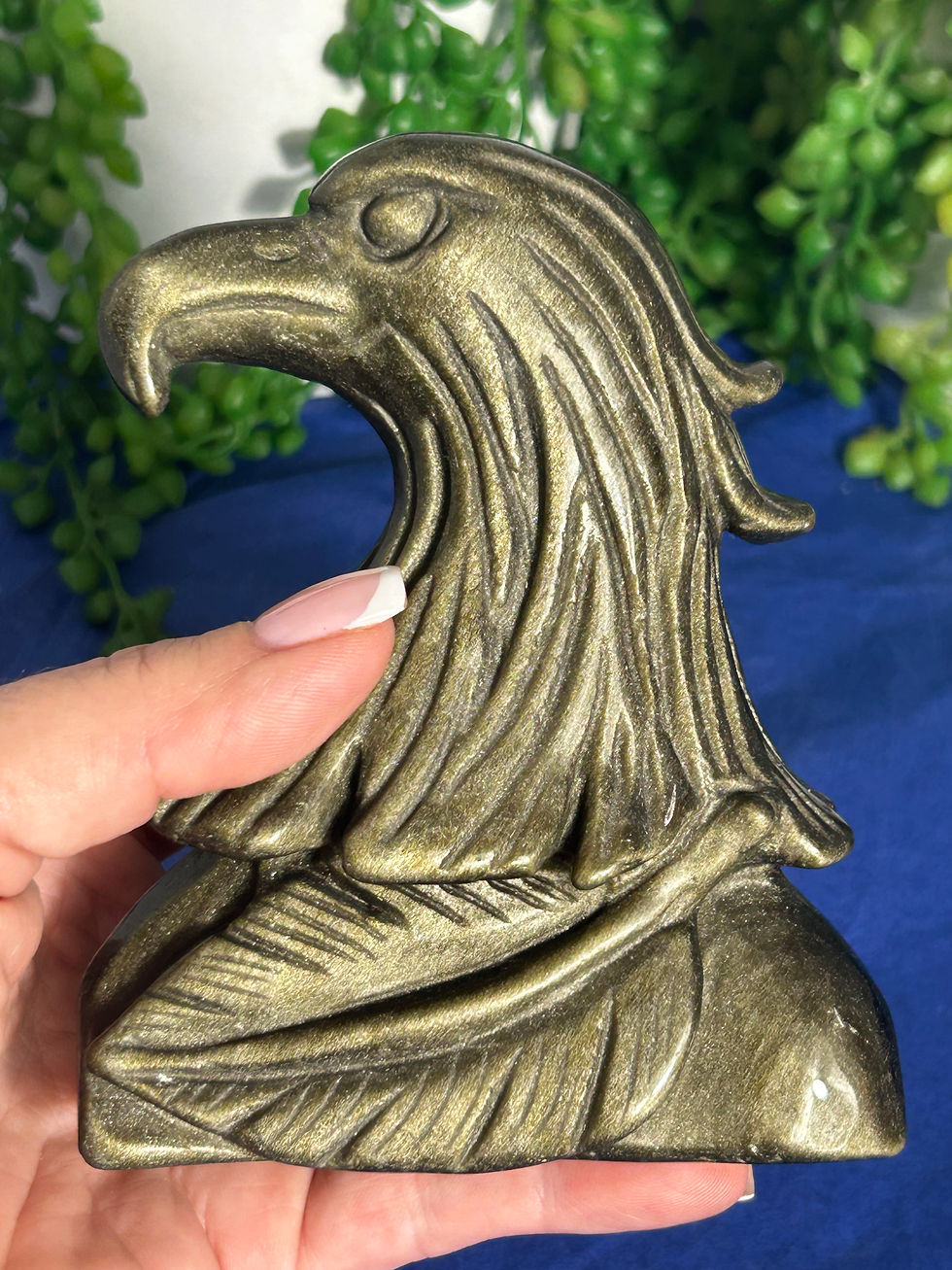 Thumbnail: Gold Sheen Obsidian Eagle