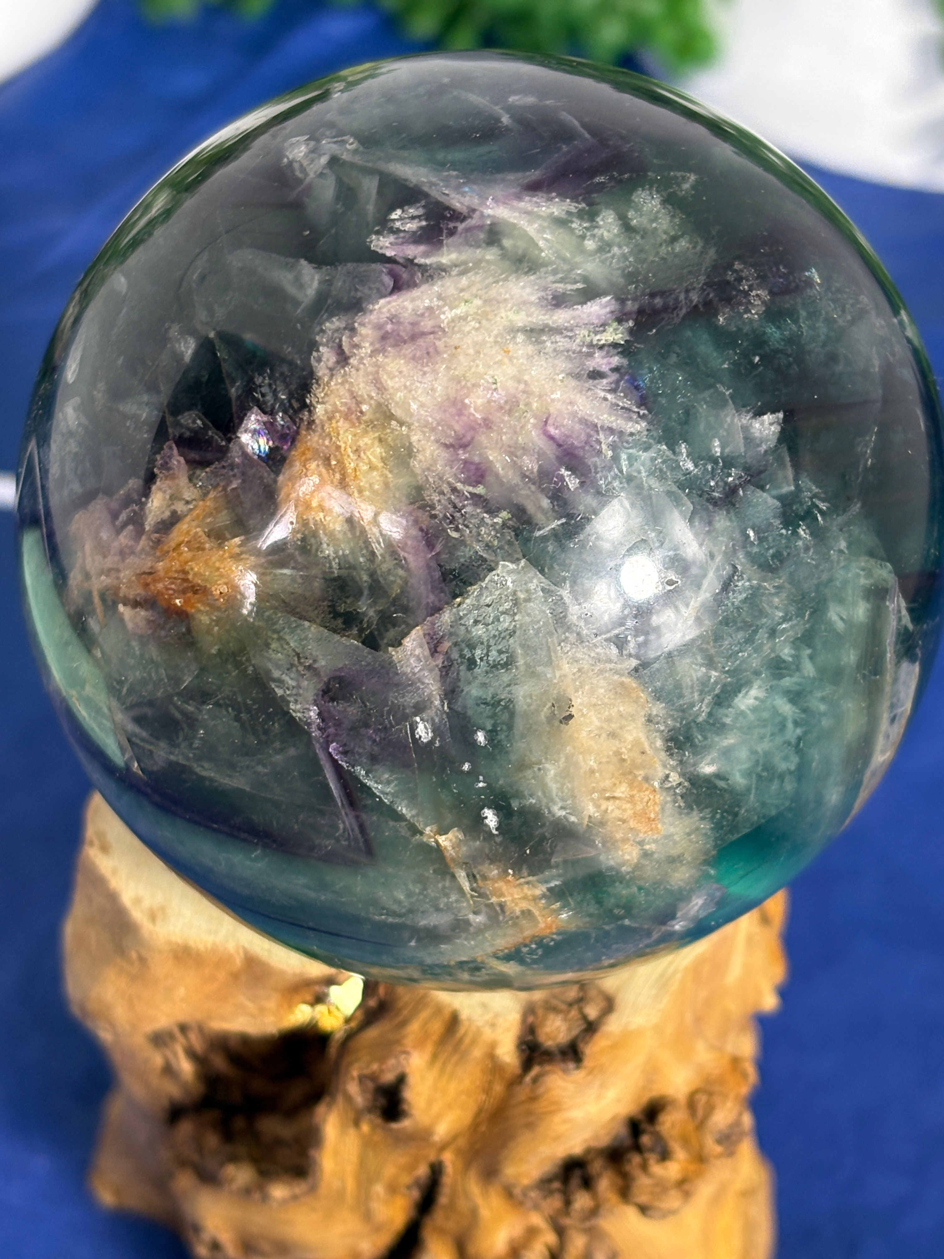 Fluorite Sphere