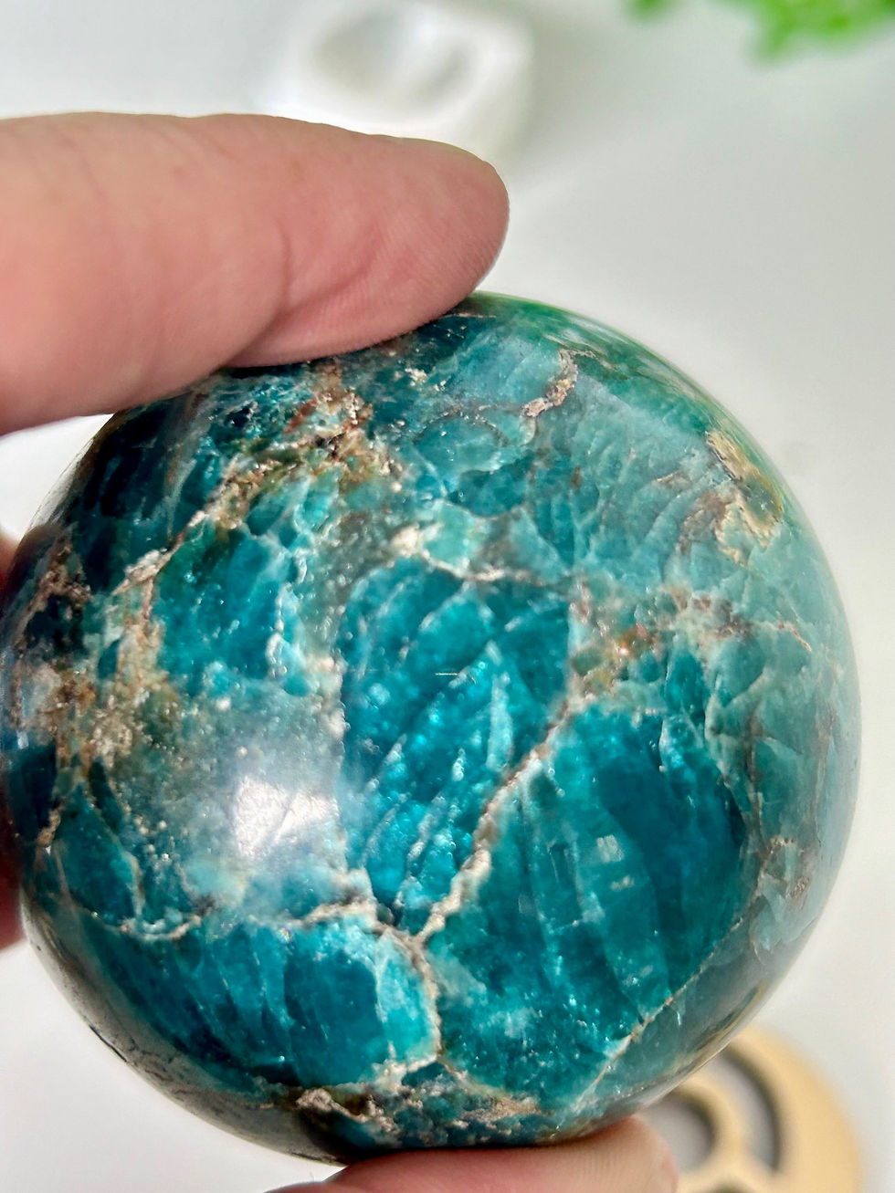 Thumbnail: Blue Apatite Sphere