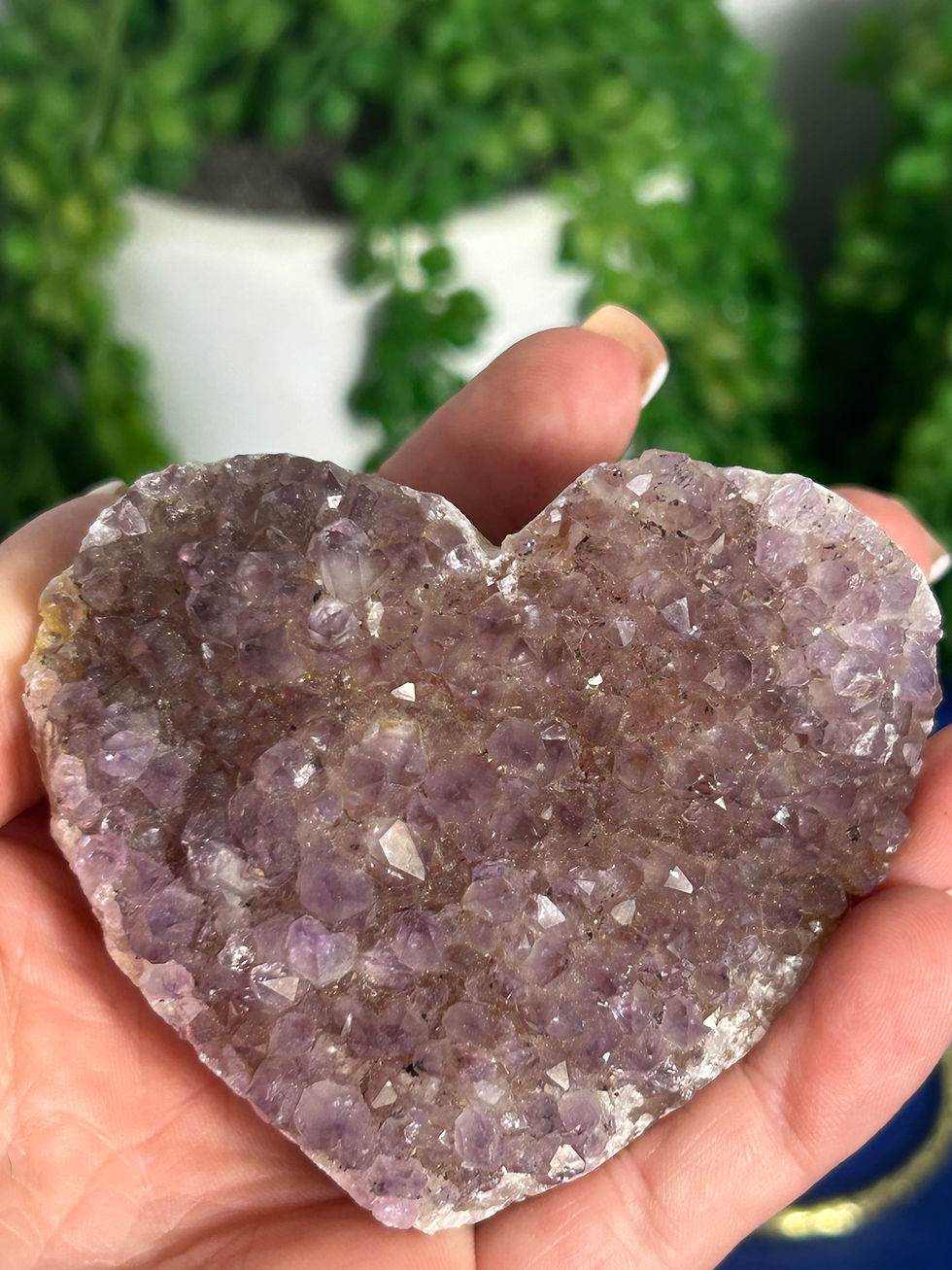 Thumbnail: Druzy Amethyst Heart