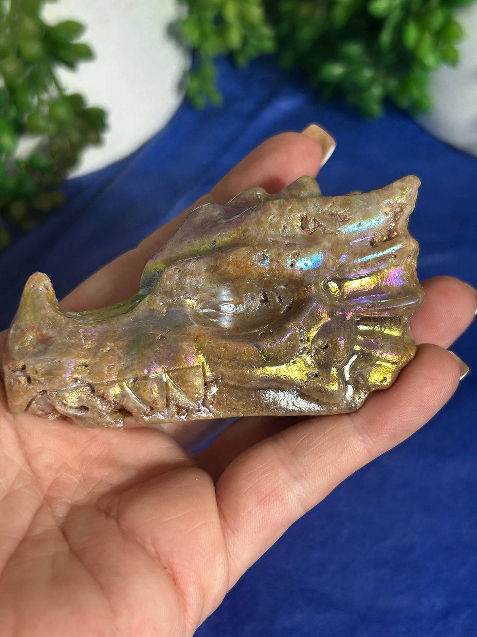 Thumbnail: Aura Sphalerite Dragon Head