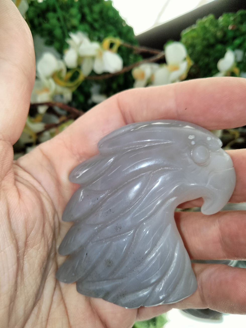 Thumbnail: Druzy Agate Eagle