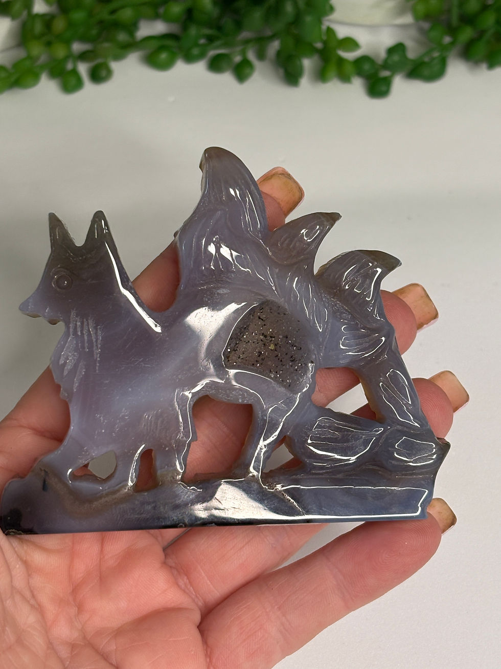 Thumbnail: Agate Nine Tail Fox (Kitsune)