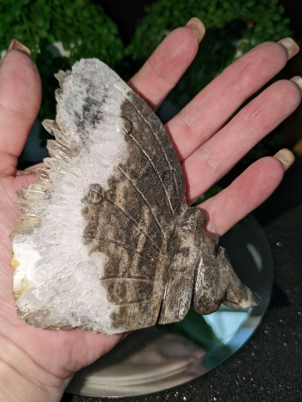 Thumbnail: Clear Quartz Fairy Cluster