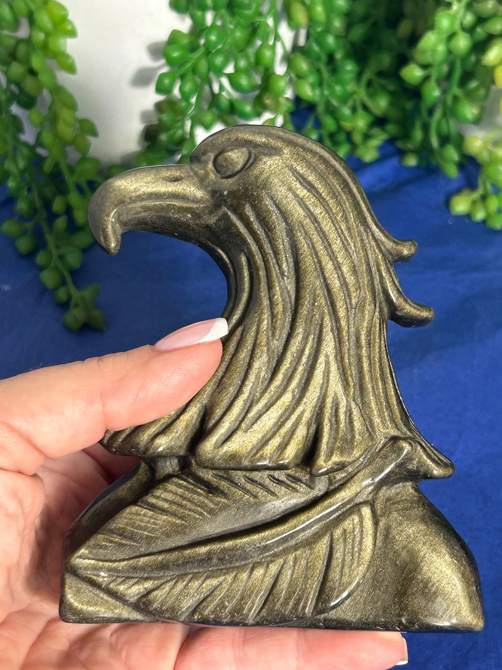 Thumbnail: Gold Sheen Obsidian Eagle