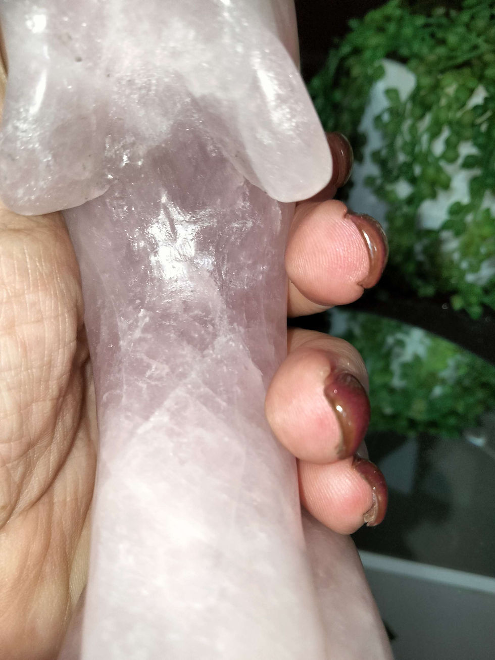 Thumbnail: Rose Quartz Dolphin