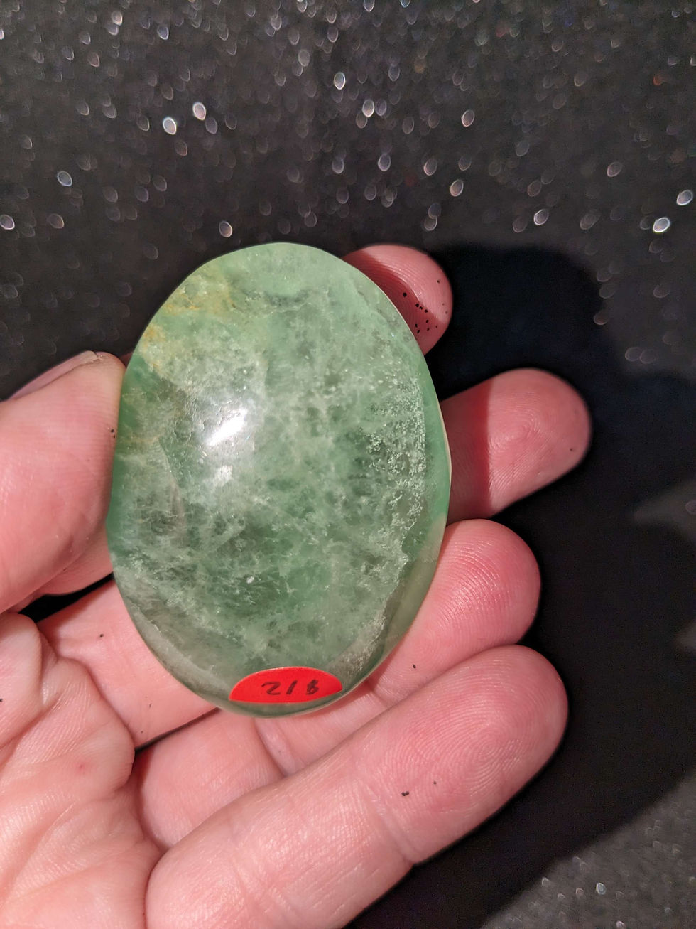 Thumbnail: Green Fluorite Palm Stone