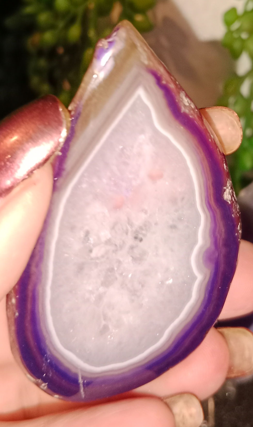 Thumbnail: Purple Agate Slice