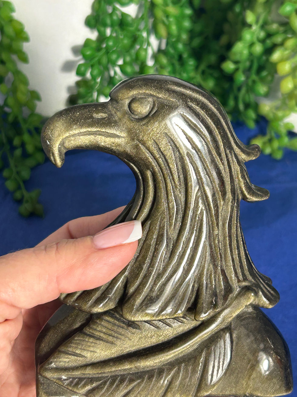 Thumbnail: Gold Sheen Obsidian Eagle