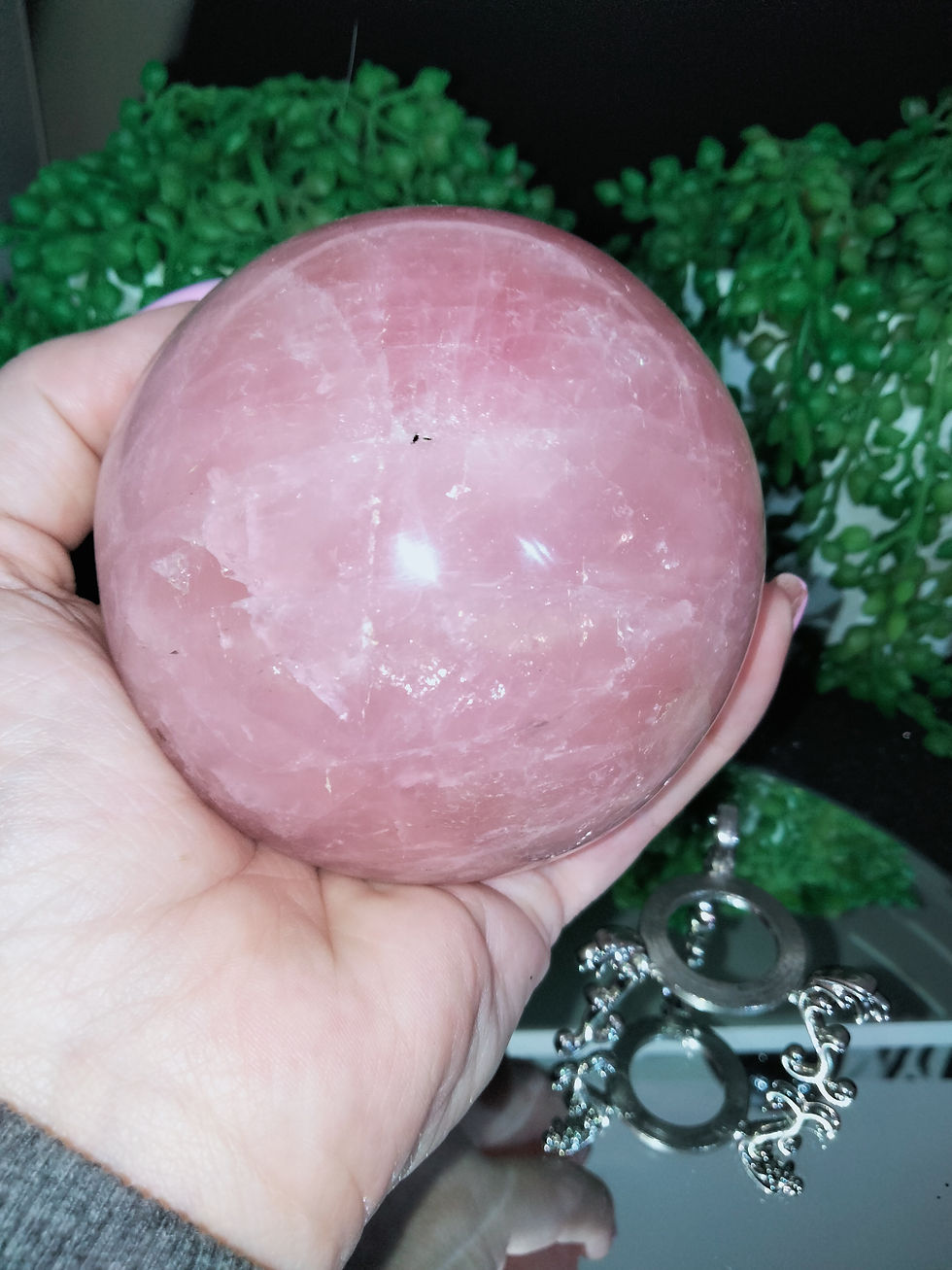 Thumbnail: Rose Quartz Sphere