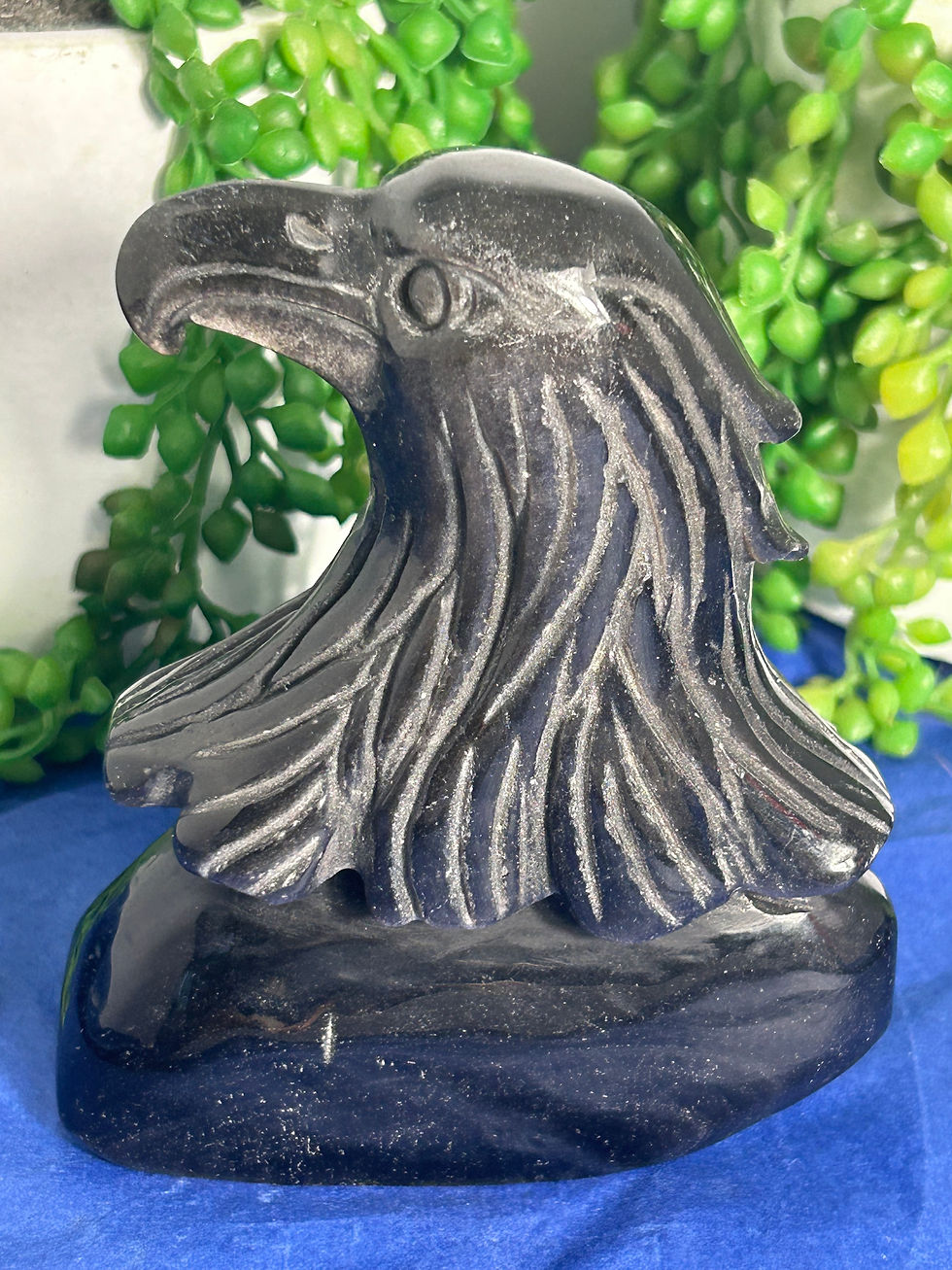 Thumbnail: Silver Sheen Obsidian Eagle