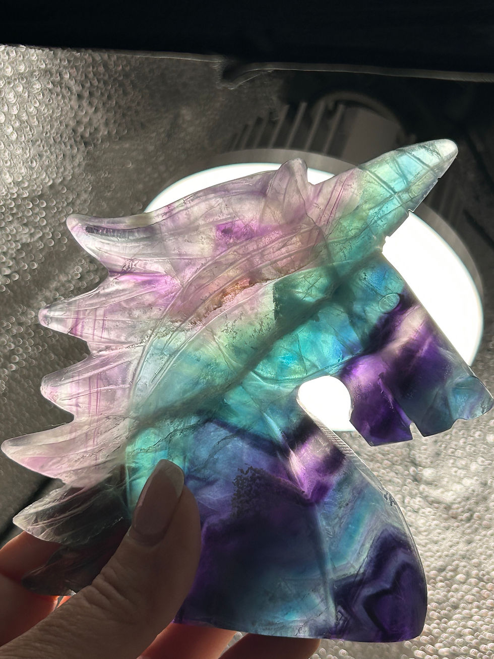 Thumbnail: Fluorite Unicorn 