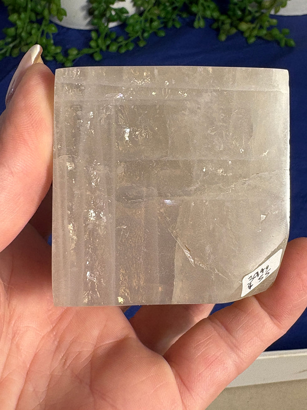 Thumbnail: Blue Rose Quartz Infinity Cube
