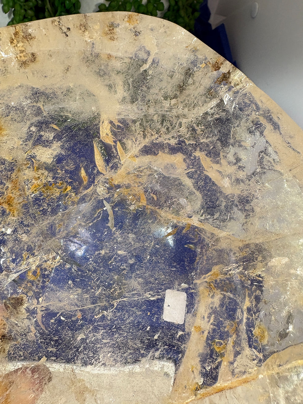 Thumbnail: Clear Quartz with Golden Healer Bowl