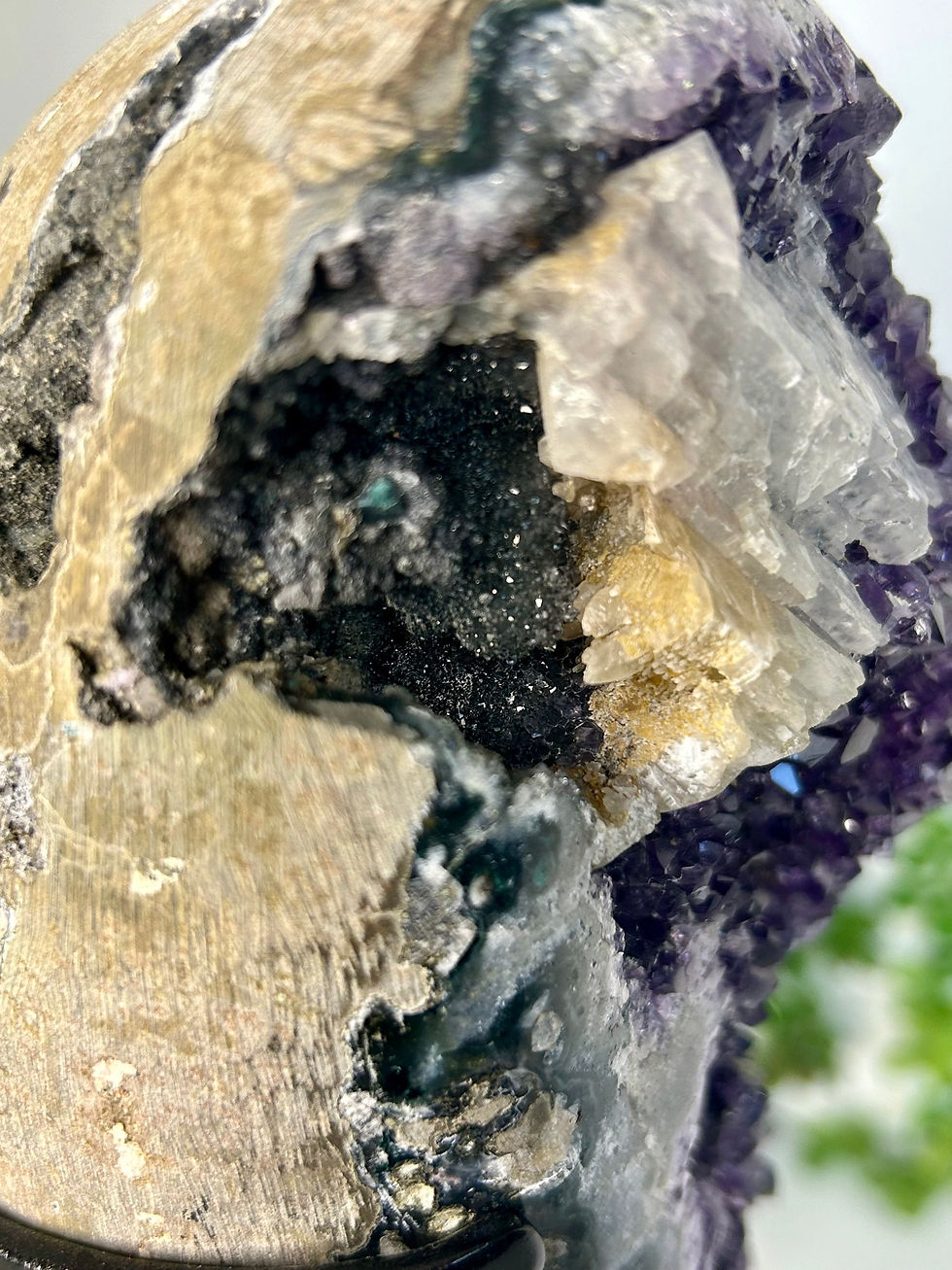 Thumbnail: Amethyst Free Form on custom stand