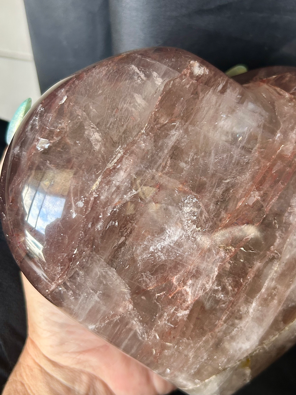 Thumbnail: Fire Quartz Heart