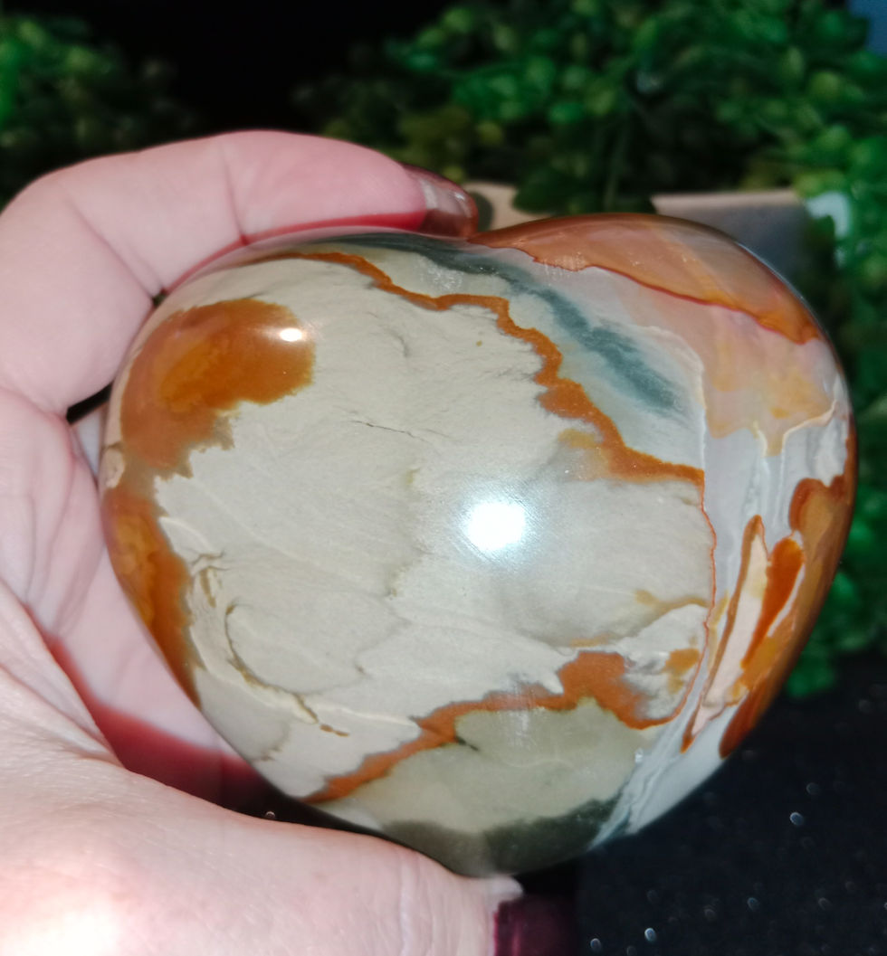 Thumbnail: Poly Chrome Jasper Heart
