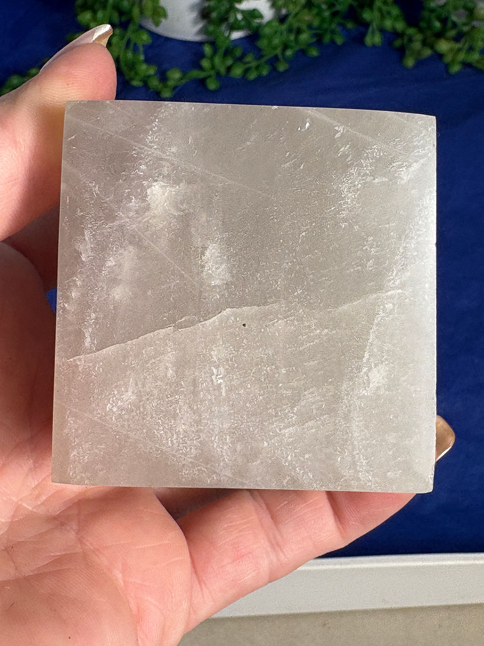 Thumbnail: Blue Rose Quartz Infinity Cube