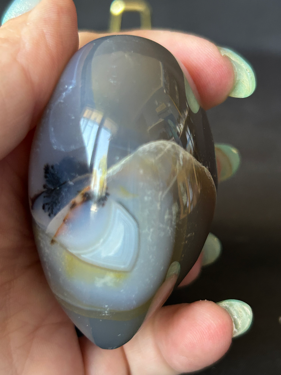 Thumbnail: Orca Agate Heart