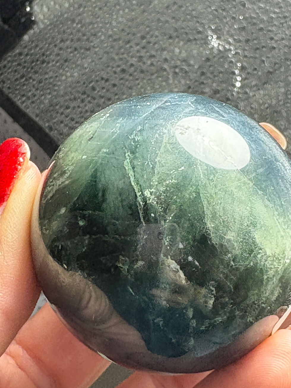 Thumbnail: Blue Fluorite Sphere