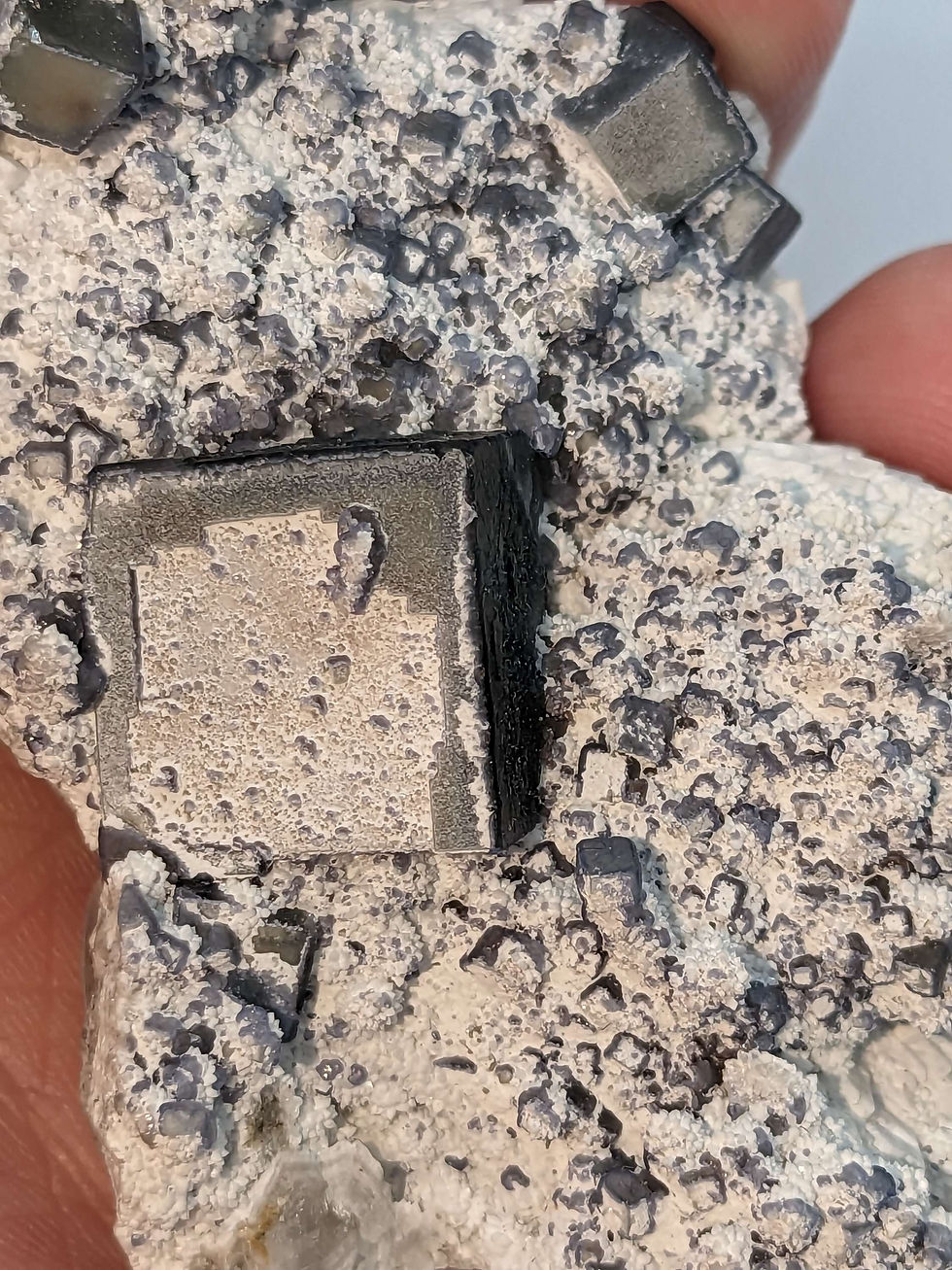 Thumbnail: Raw Cubic Fluorite Specimen
