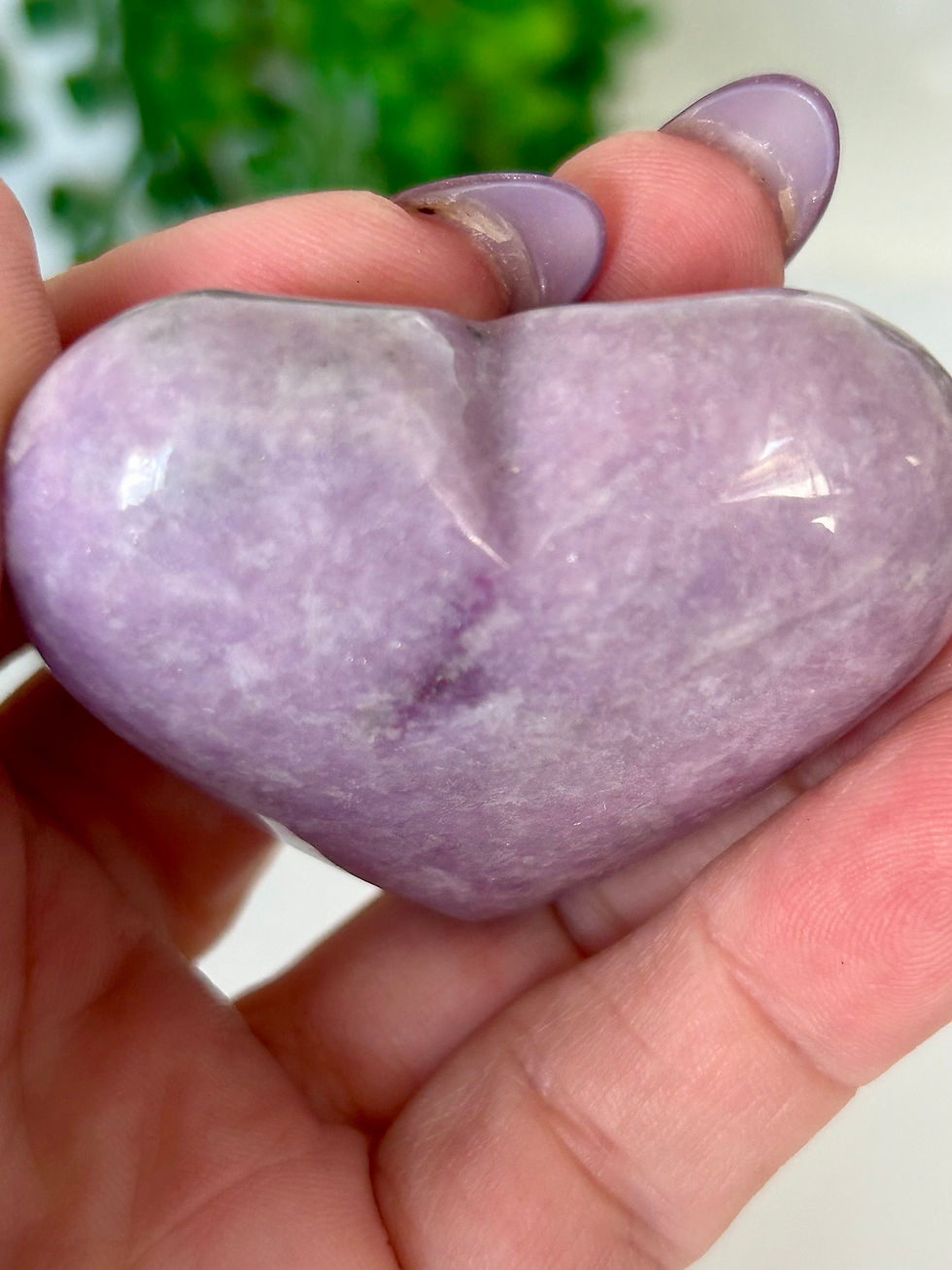 Thumbnail: Lepidolite Heart
