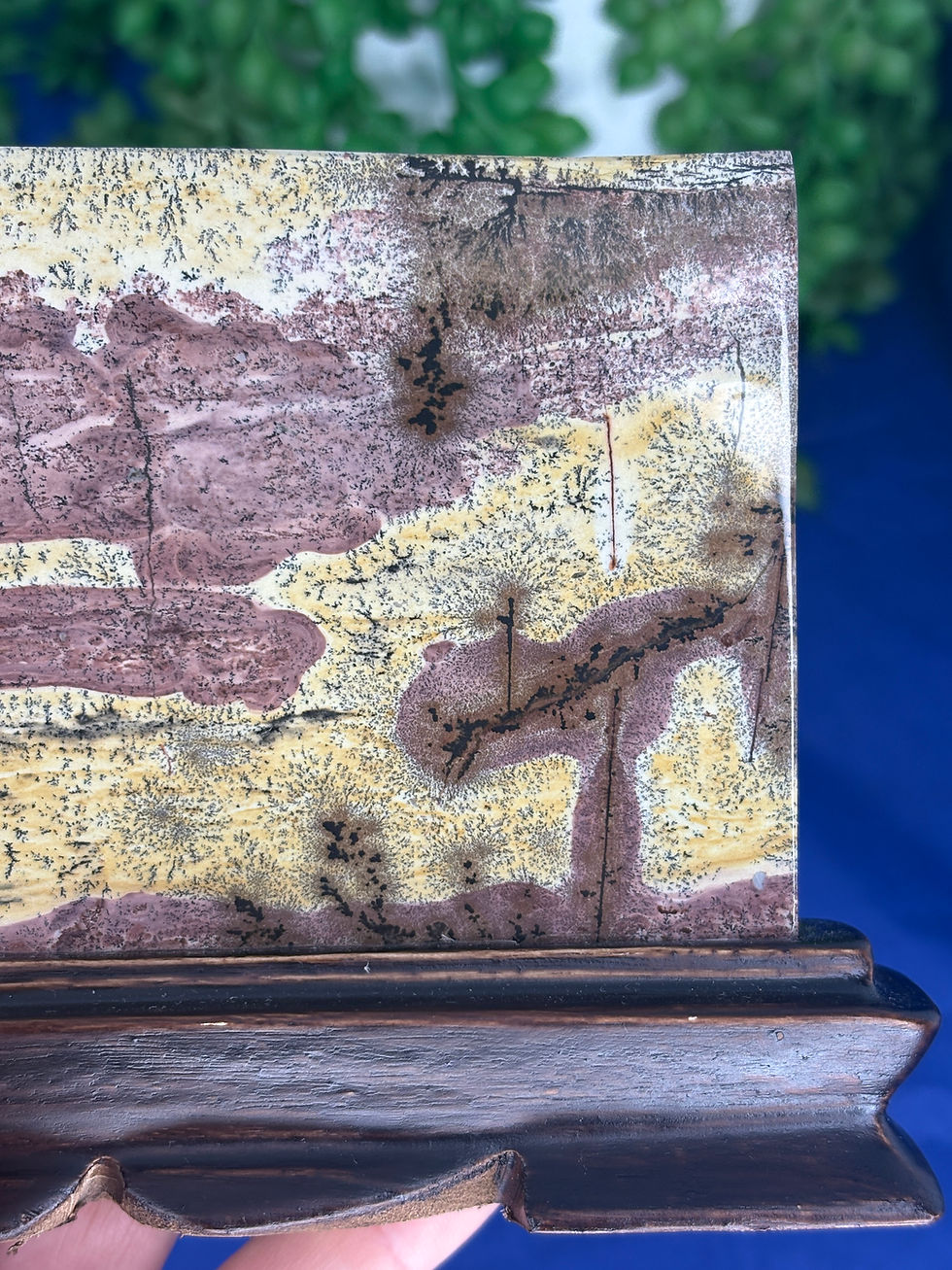 Thumbnail: Picture Jasper on Wood Stand