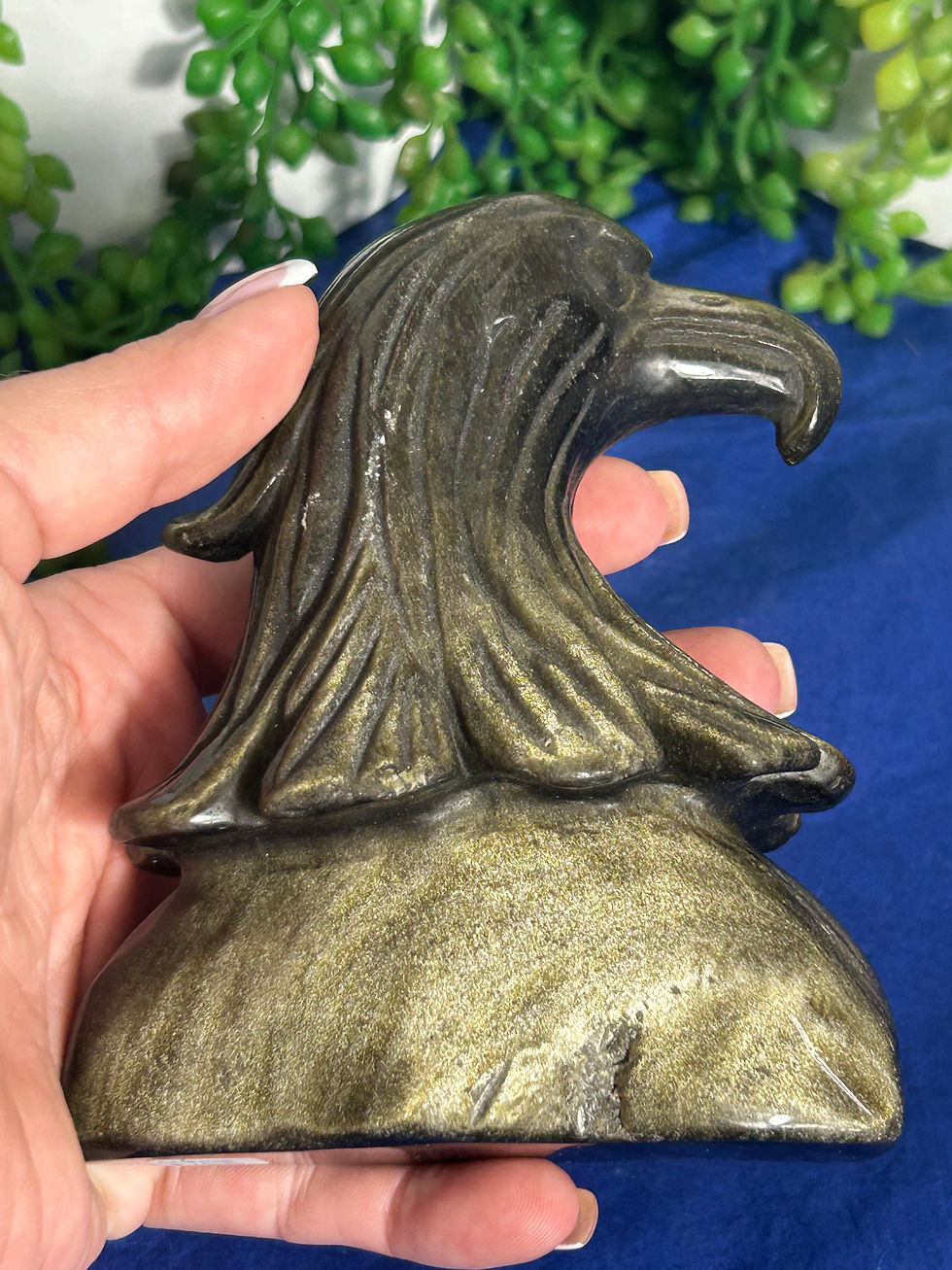 Thumbnail: Gold Sheen Obsidian Eagle